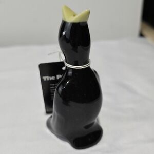 Vintage‎ "The Pie Bird" Vent Ceramic Black Bird Steam Funnel by Knobler Japan